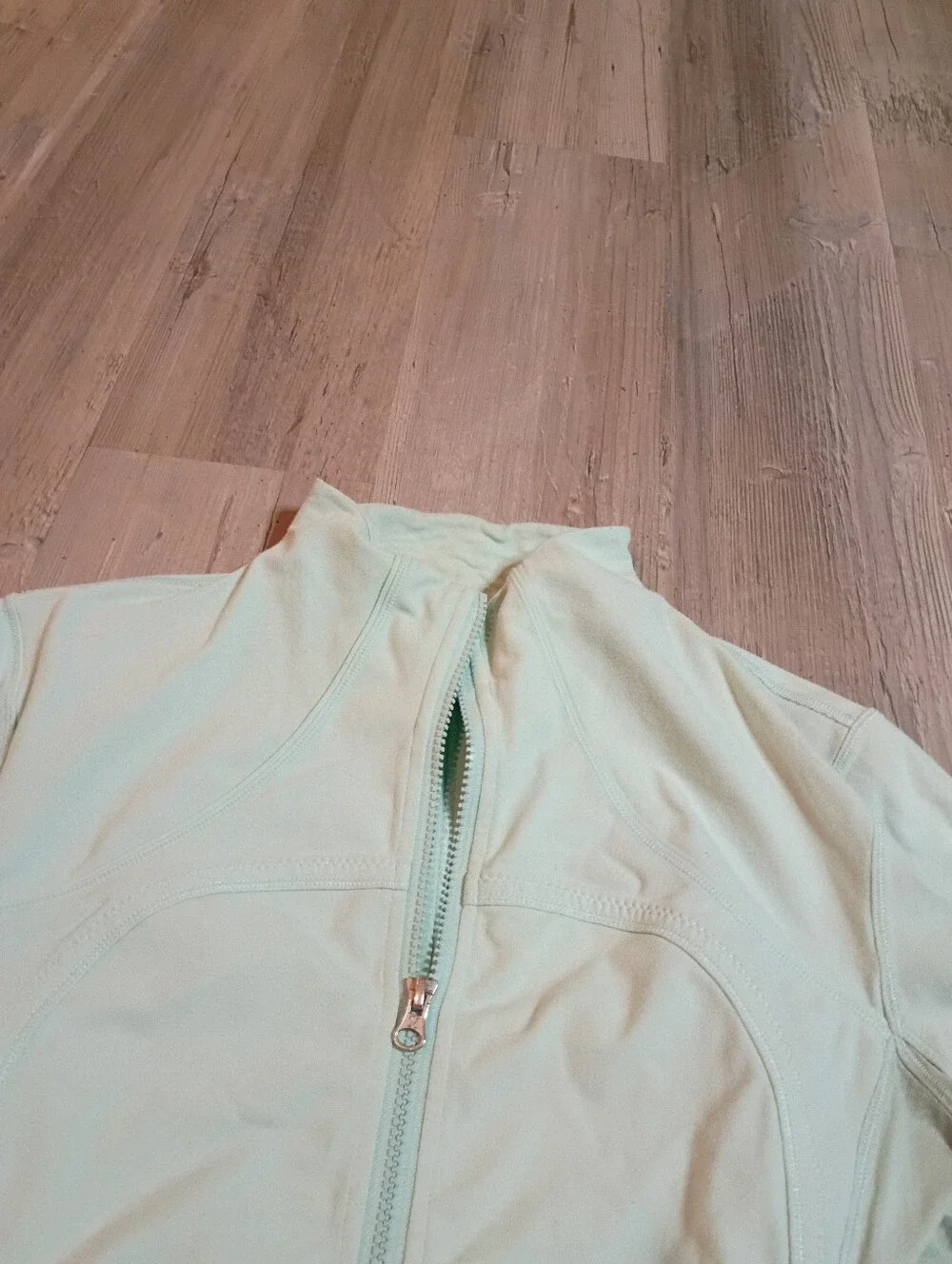 lululemon athletica Light Mint Full-Zip Athletic Jacket